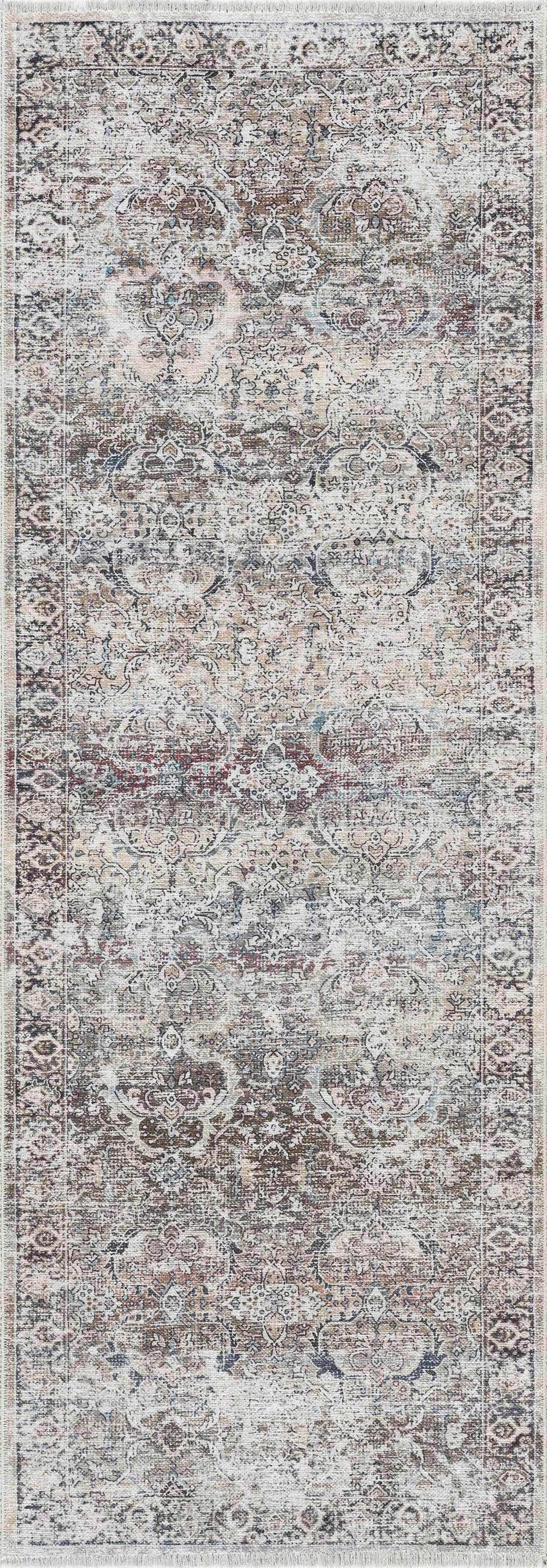 Olive Holi-2304 Washable Area Rug
