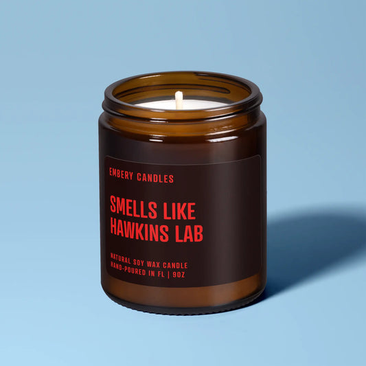 Smells Like Hawkins Lab | Soy Wax Scented Candle