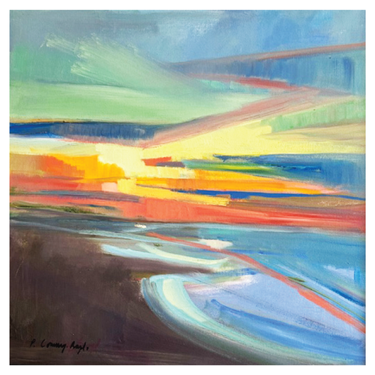 Hopeful Morning Light - Original Oil Painting by Peg Connery-Boyd