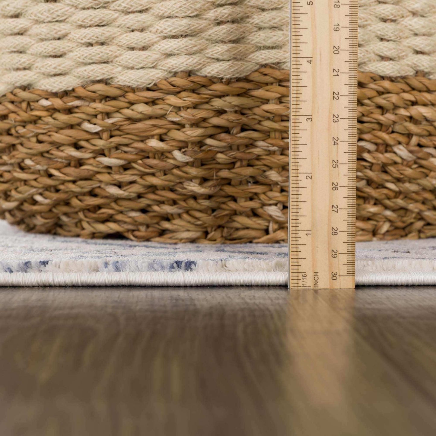 Georgiana Blue & Beige Oushak Rug
