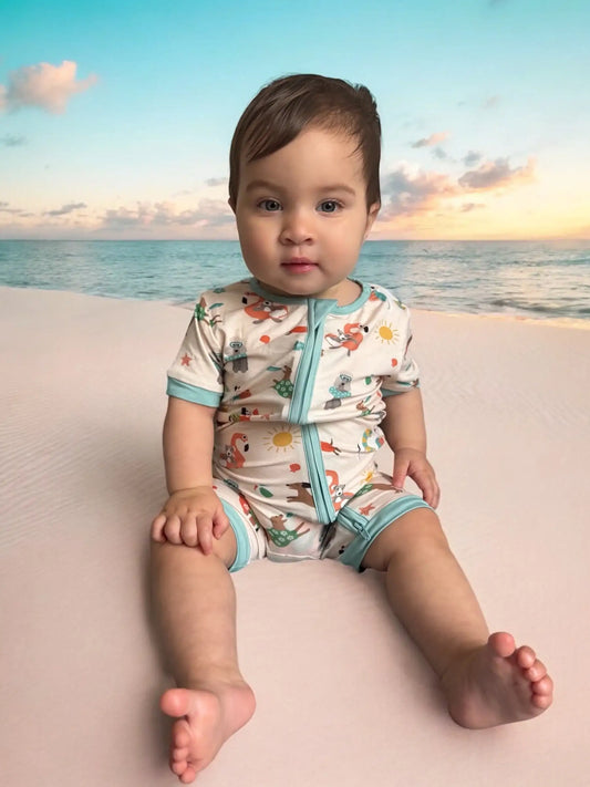 Pups in the Sun (Romper)