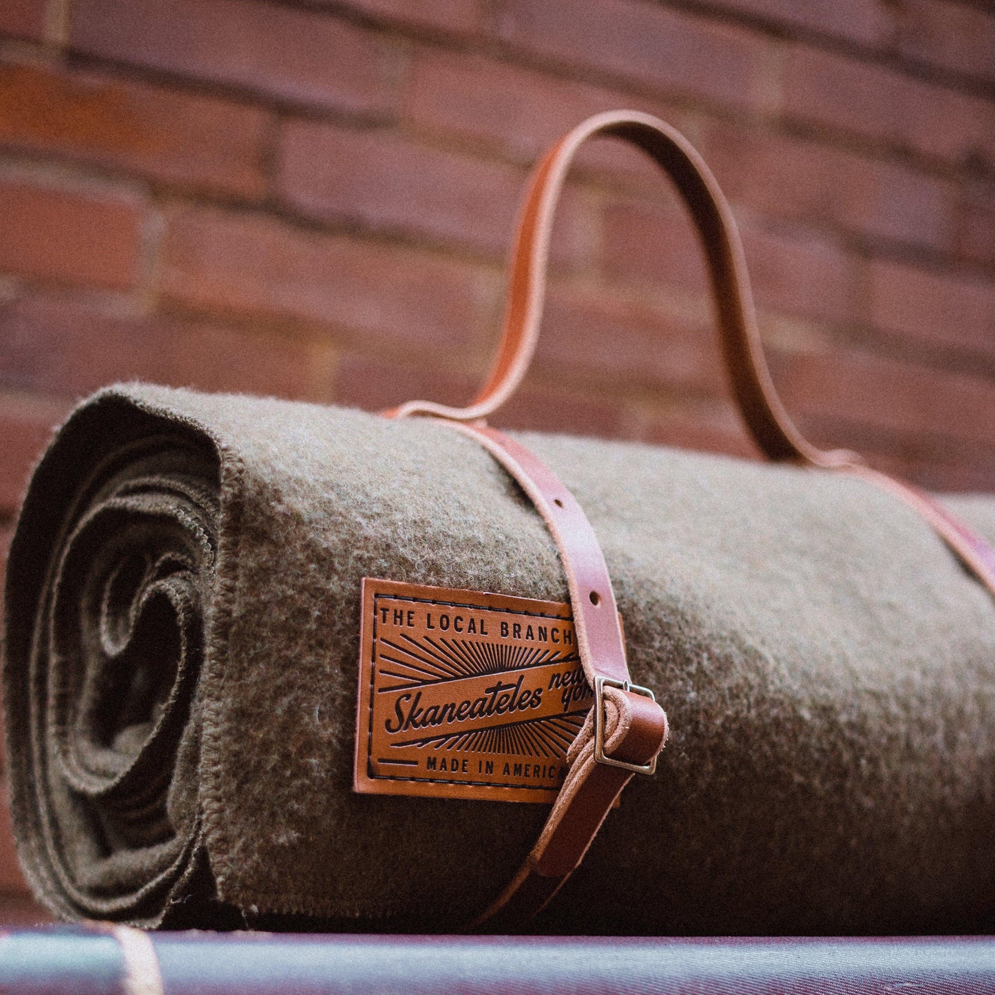 Leather Buckle Carrier  - USA Made