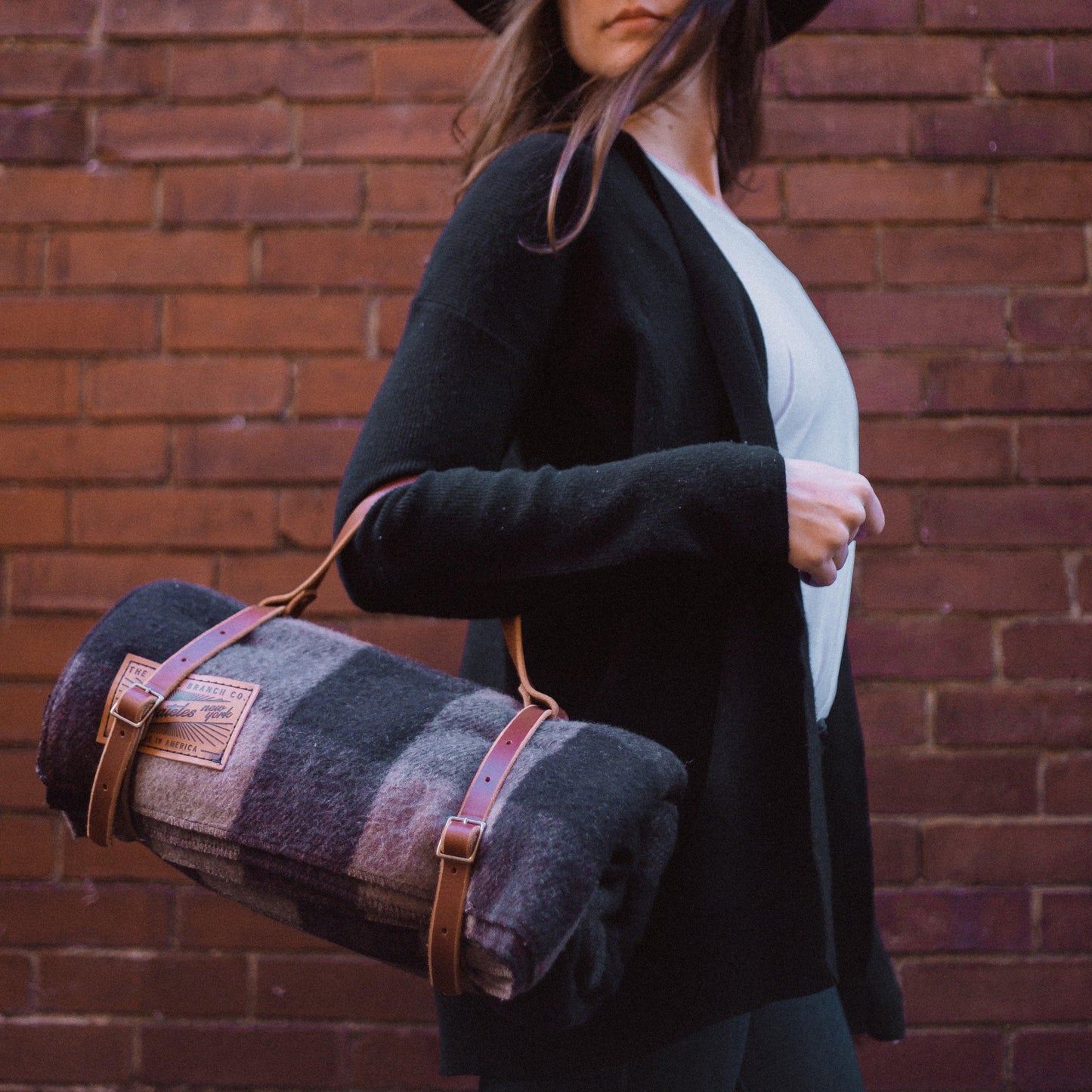 Leather Buckle Carrier  - USA Made