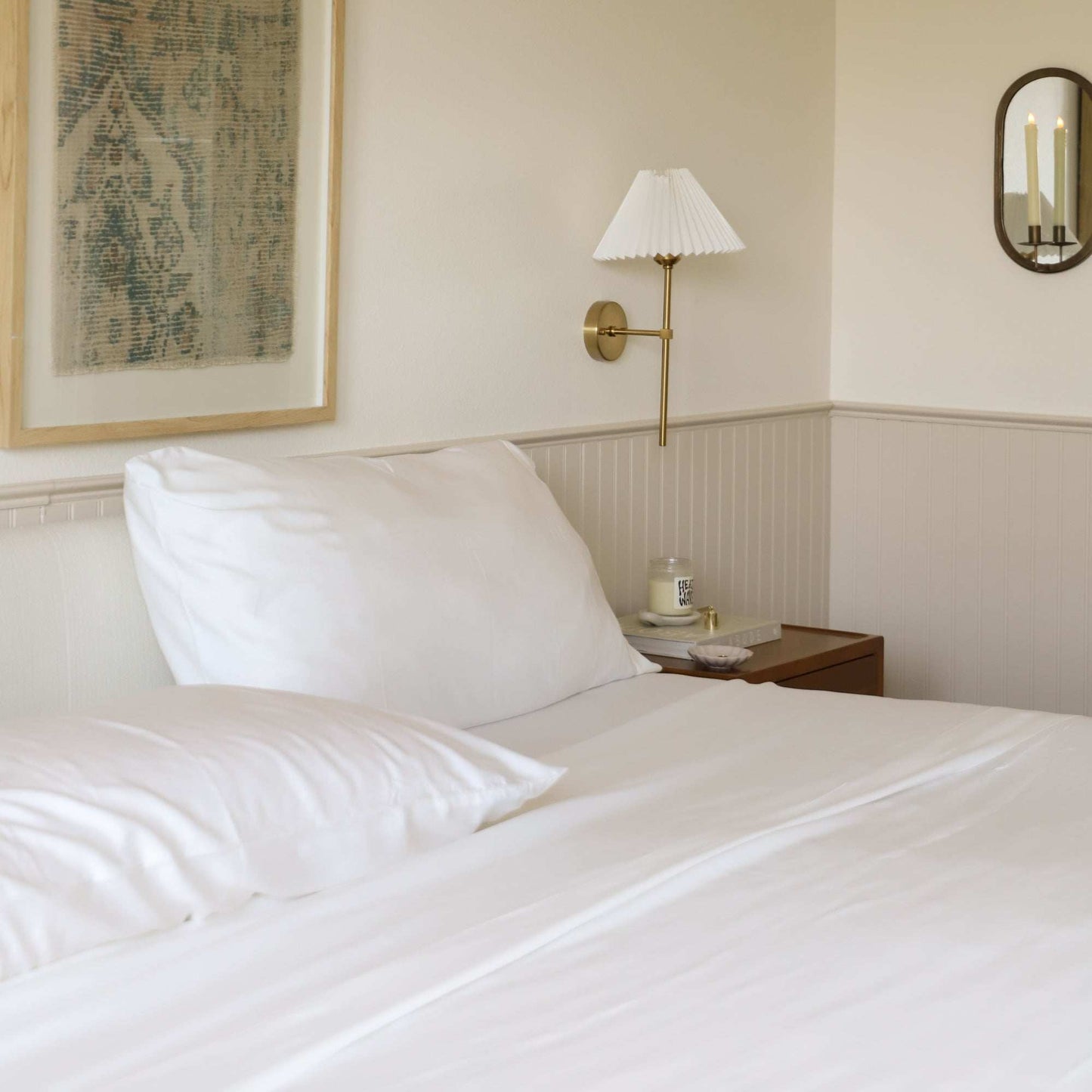 Organic Bamboo Sateen Bed Sheet Set