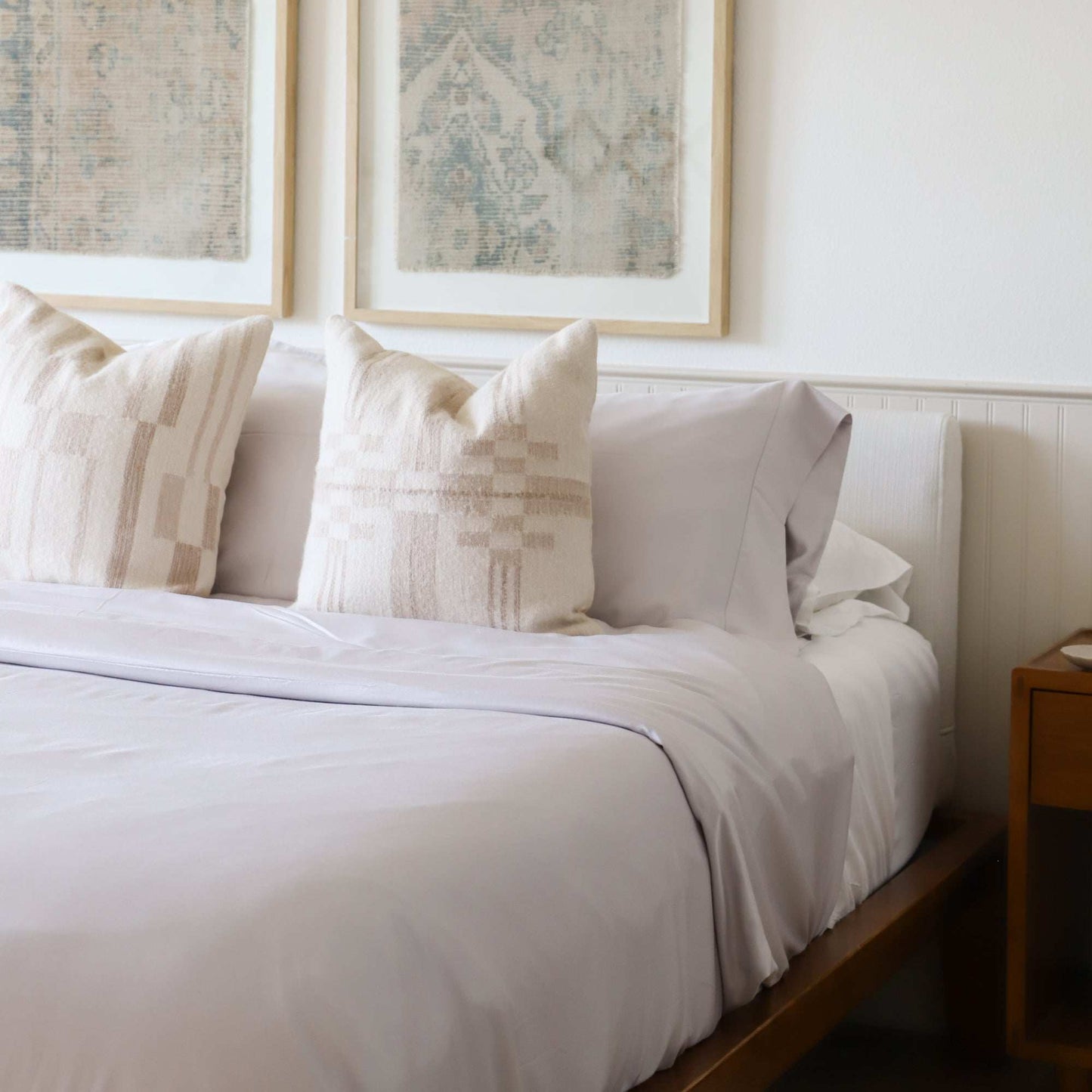 Organic Bamboo Sateen Duvet Cover Set