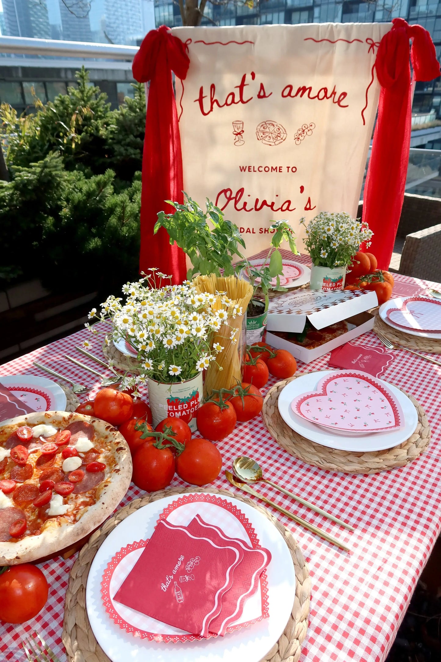 That’s Amore – Bridal Shower Cocktail Napkins