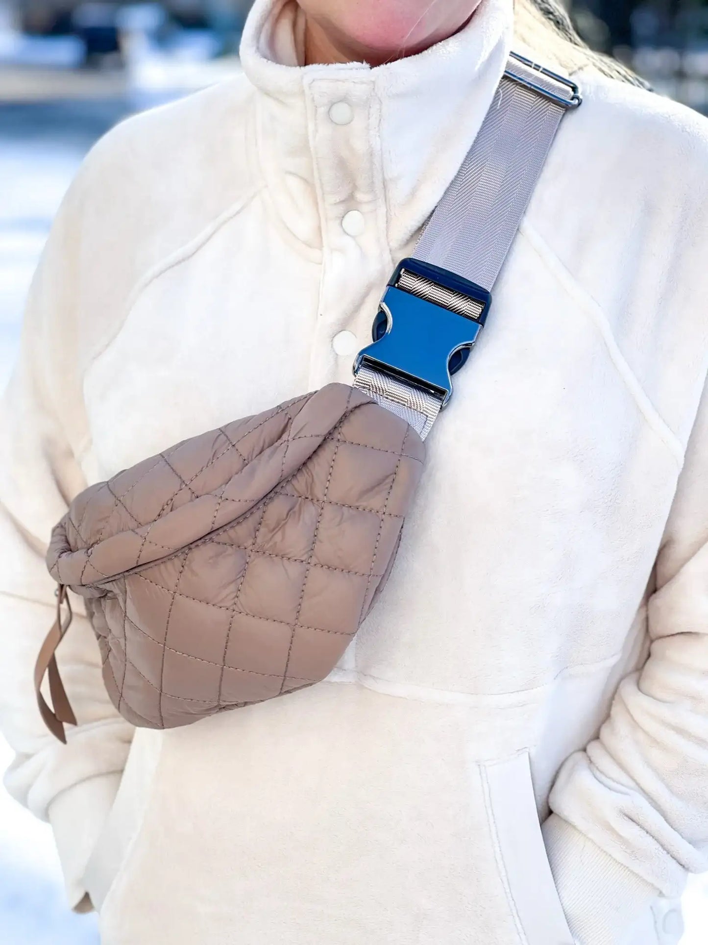 The Millie Puffer Sling Bag