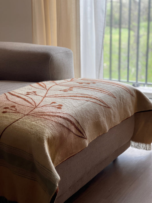 Sofia Throw Blanket - April Blossom