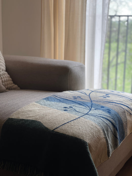 Sofia Throw Blanket - Breeze