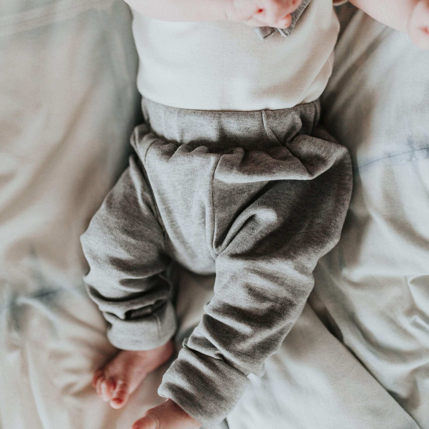 basics pants | heather