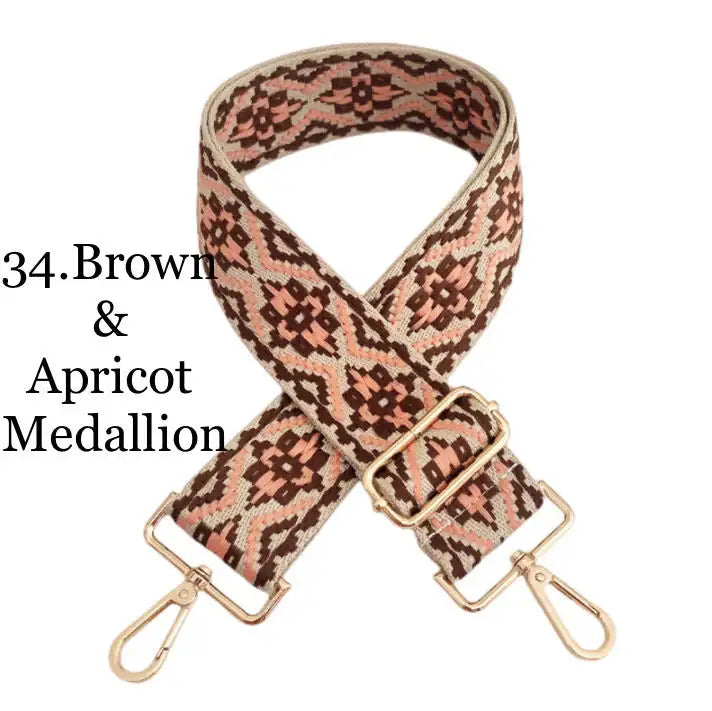 The Sailor | Zippered Crossbody Bag (Brown) - Pick Your Strap
