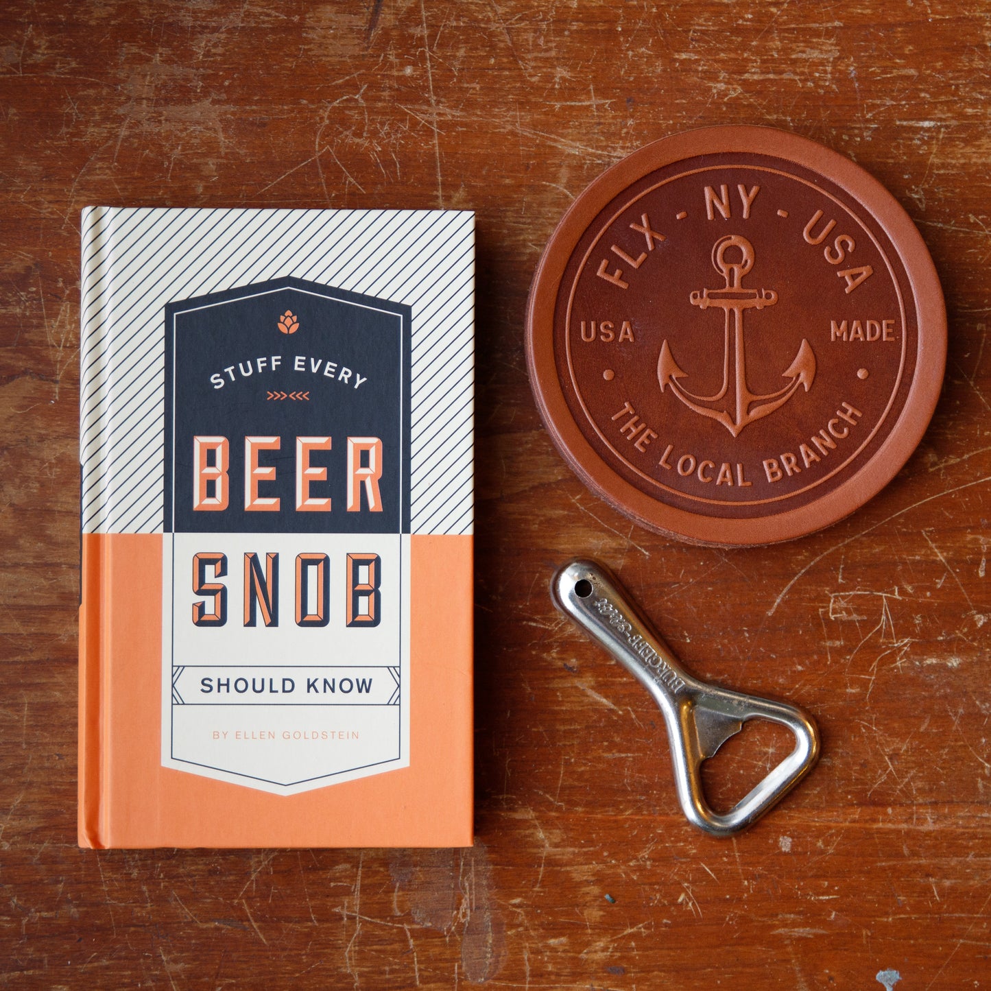 Leather Coasters - USA Made