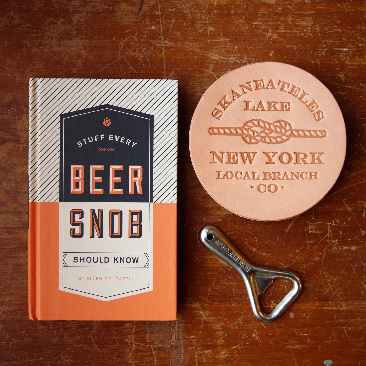Leather Coasters - USA Made