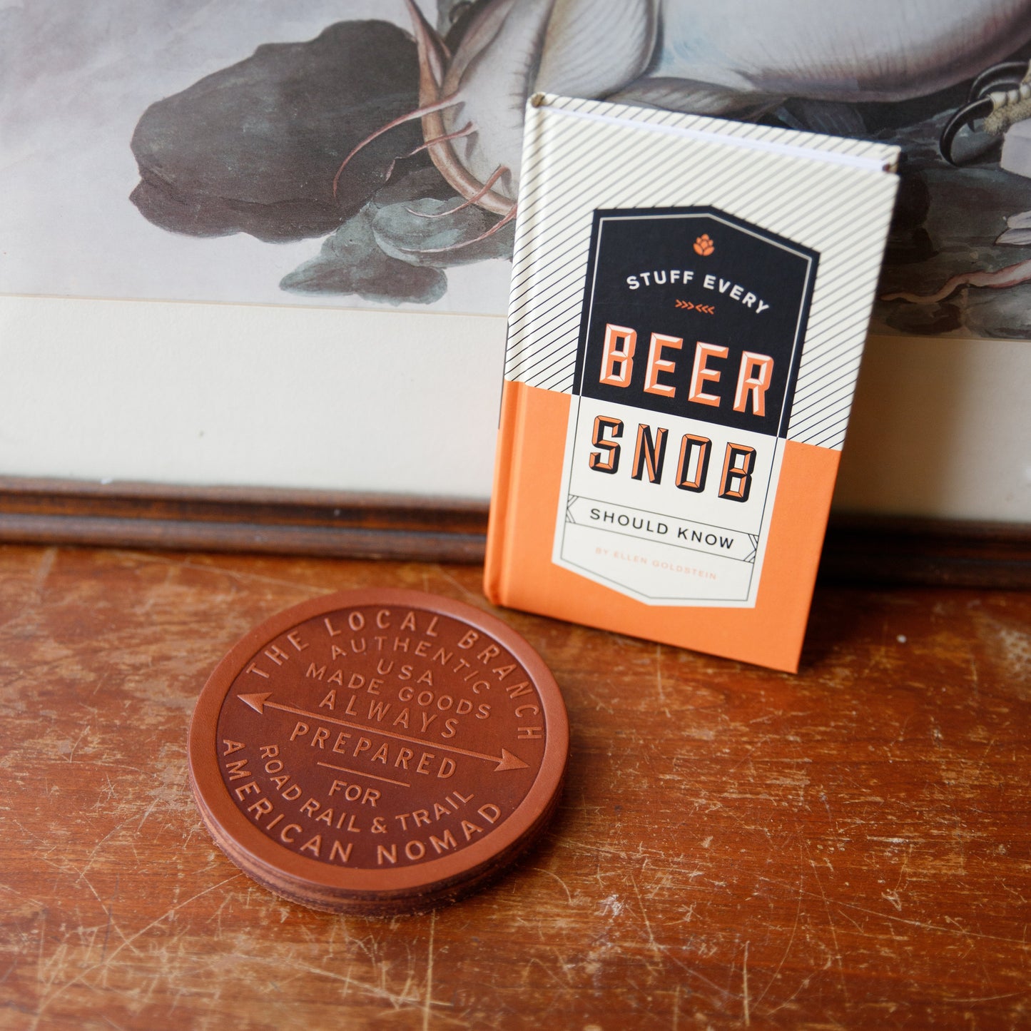 Leather Coasters - USA Made