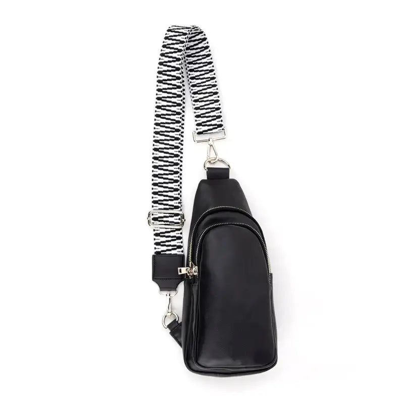 The Arden Sling Bag with Guitar Strap | Black