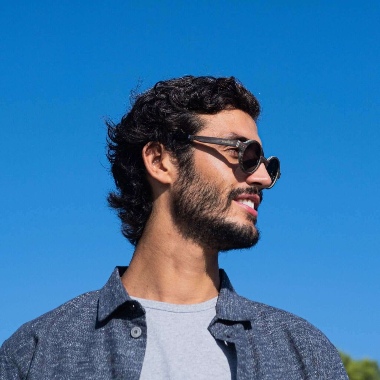 Flic - Unisex Wooden Sunglasses