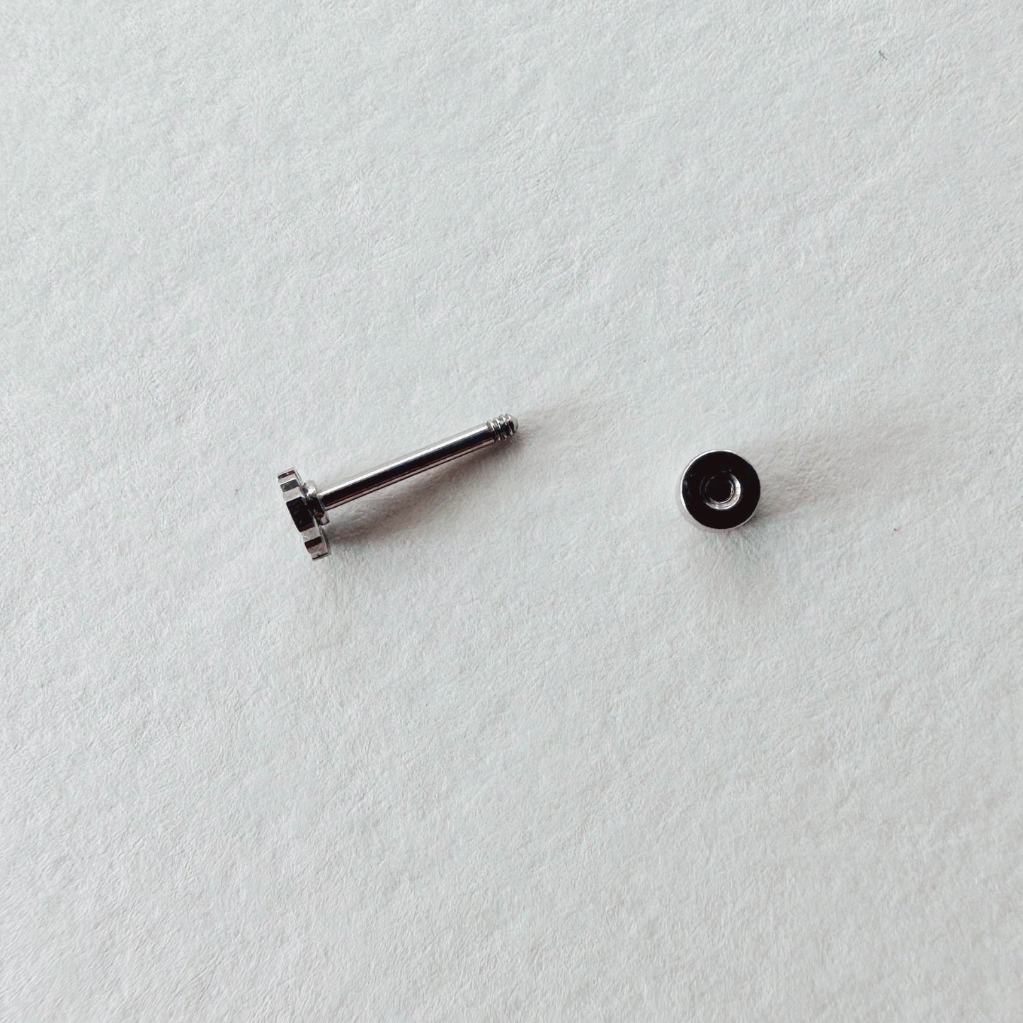 Flat Back- Teeniest Tiniest Monstera Deliciosa Earring Studs