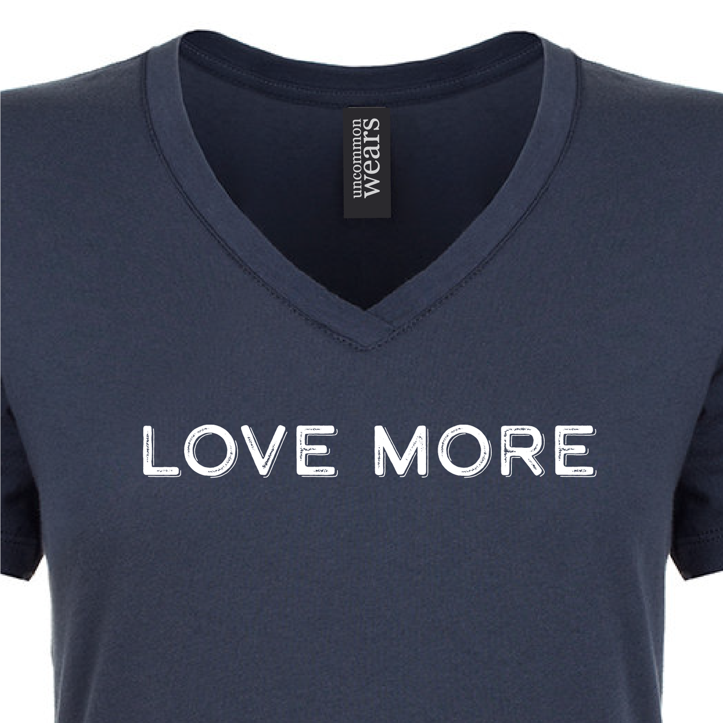Love More Indigo T-Shirt - 001