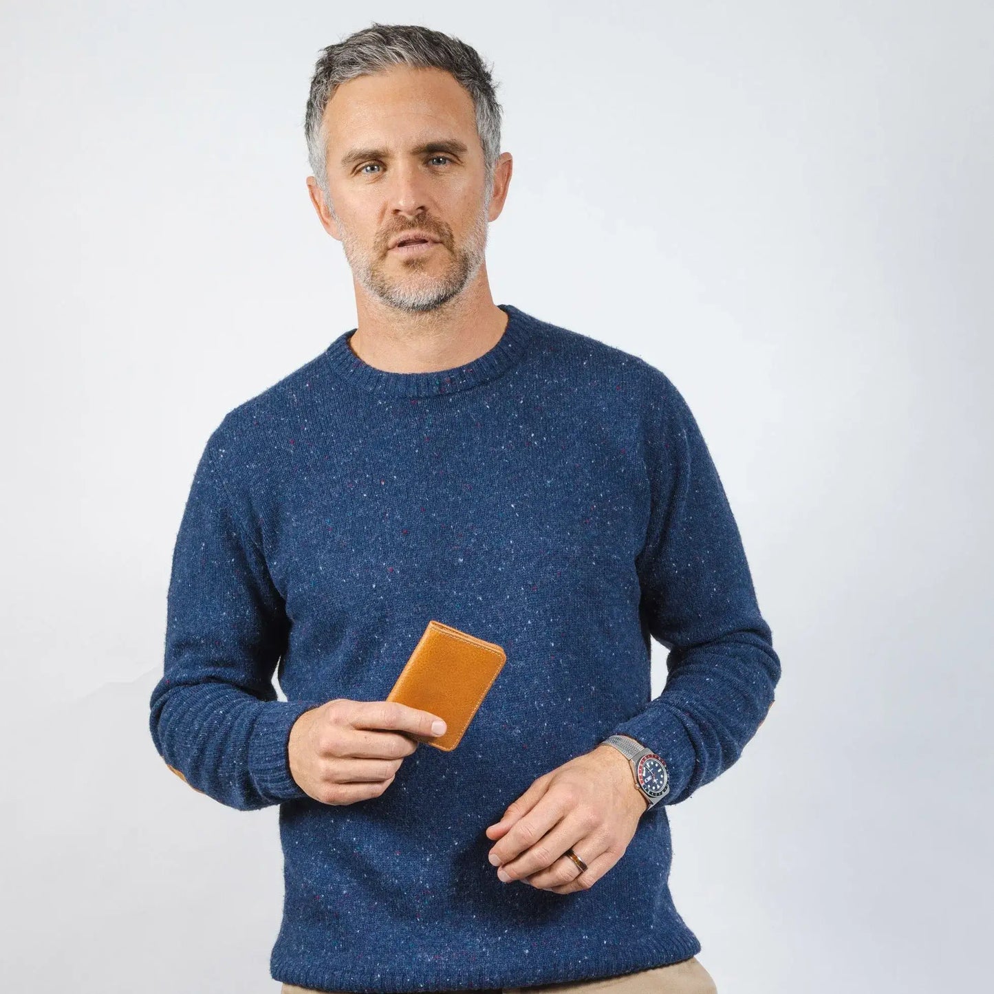 Compact Bifold with RFID protection - Natural