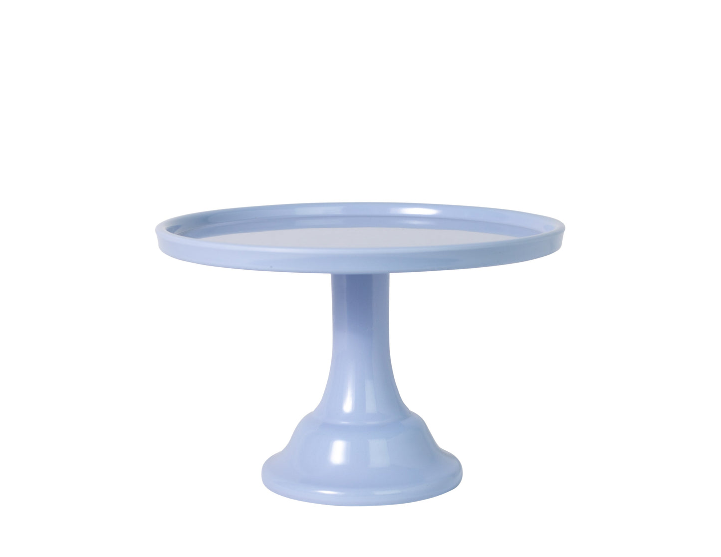 Wedgewood Blue Melamine Cake Stand-Small