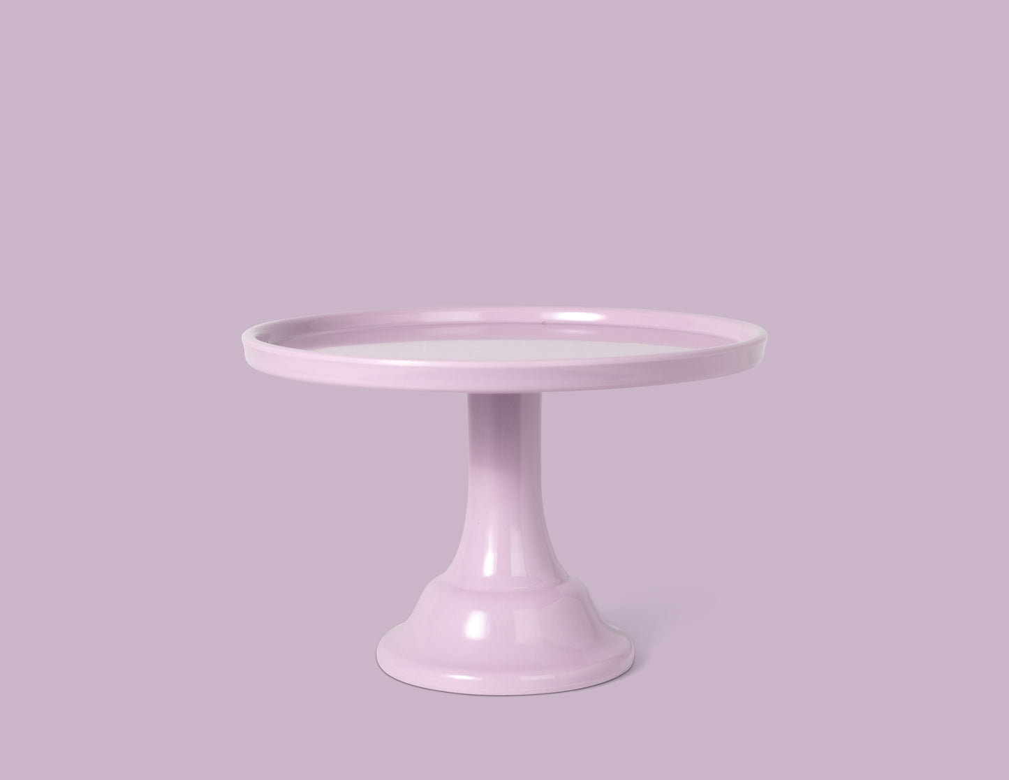Lilac Purple Melamine Cake Stand-Small