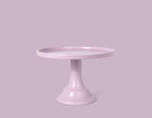 Lilac Purple Melamine Cake Stand-Small