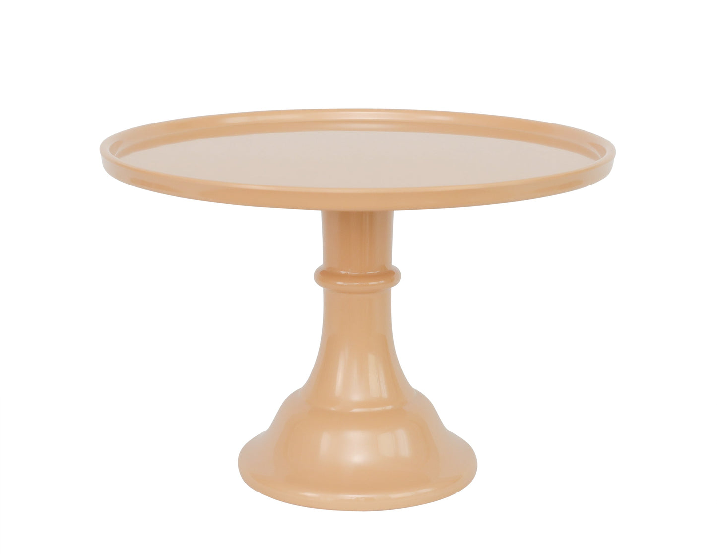 Latte Brown Melamine Cake Stand- Large