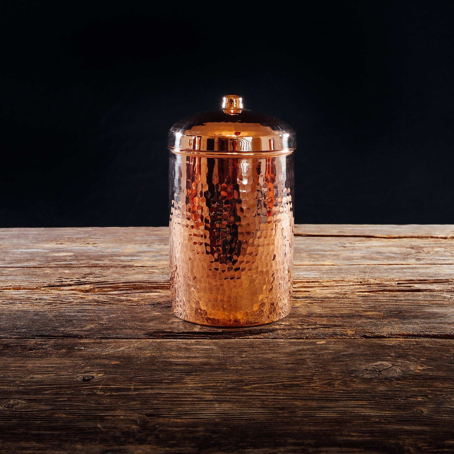 Copper Kitchen Canisters - Individual Sizes