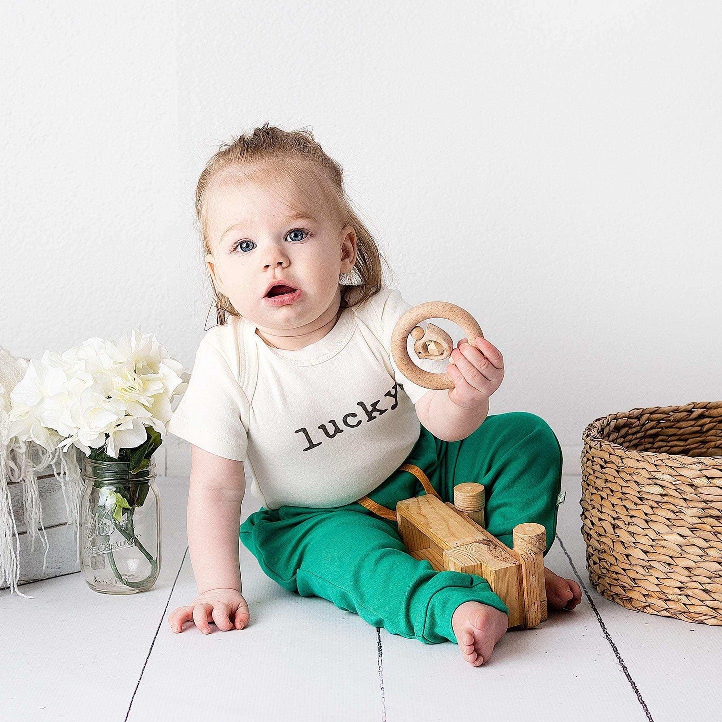 graphic bodysuit | lucky