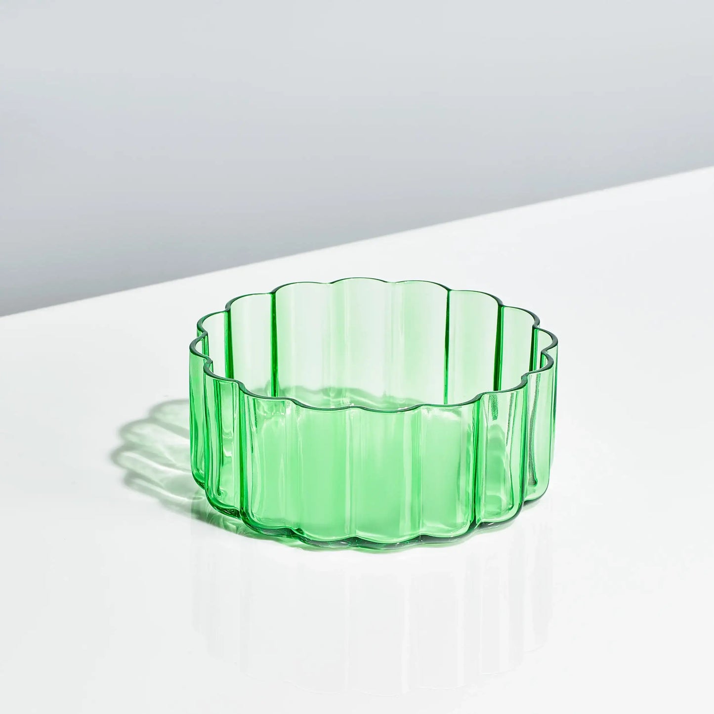 Flower Bowl Glassware, Set of 2