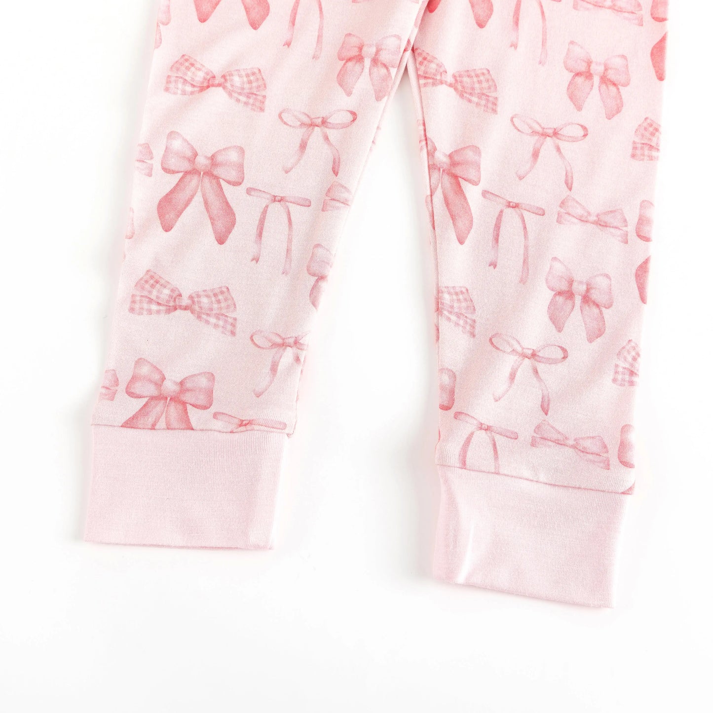 Pink Bows (Long Sleeve PJ)