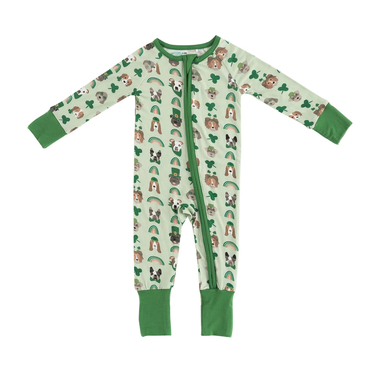 Puppy Parade (Convertible Zip Footies)