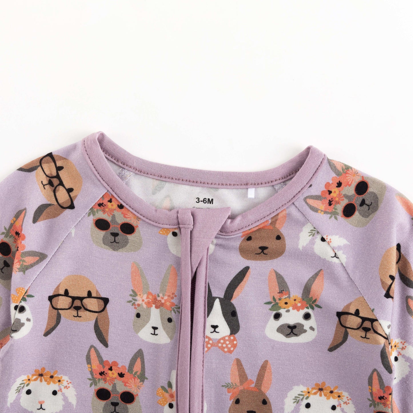Midsummer Bunnies (Convertible Zip Footies)
