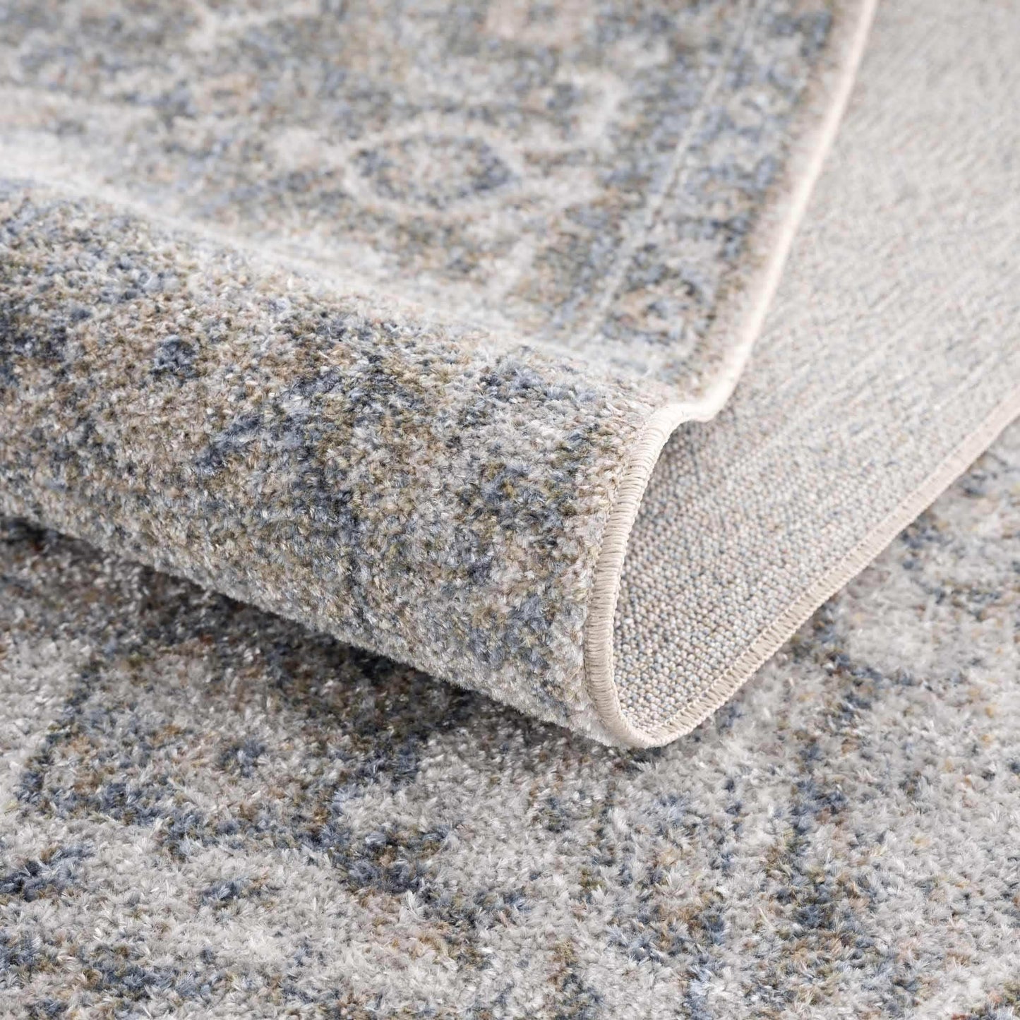 Gael Blue Boutique Washable Rug