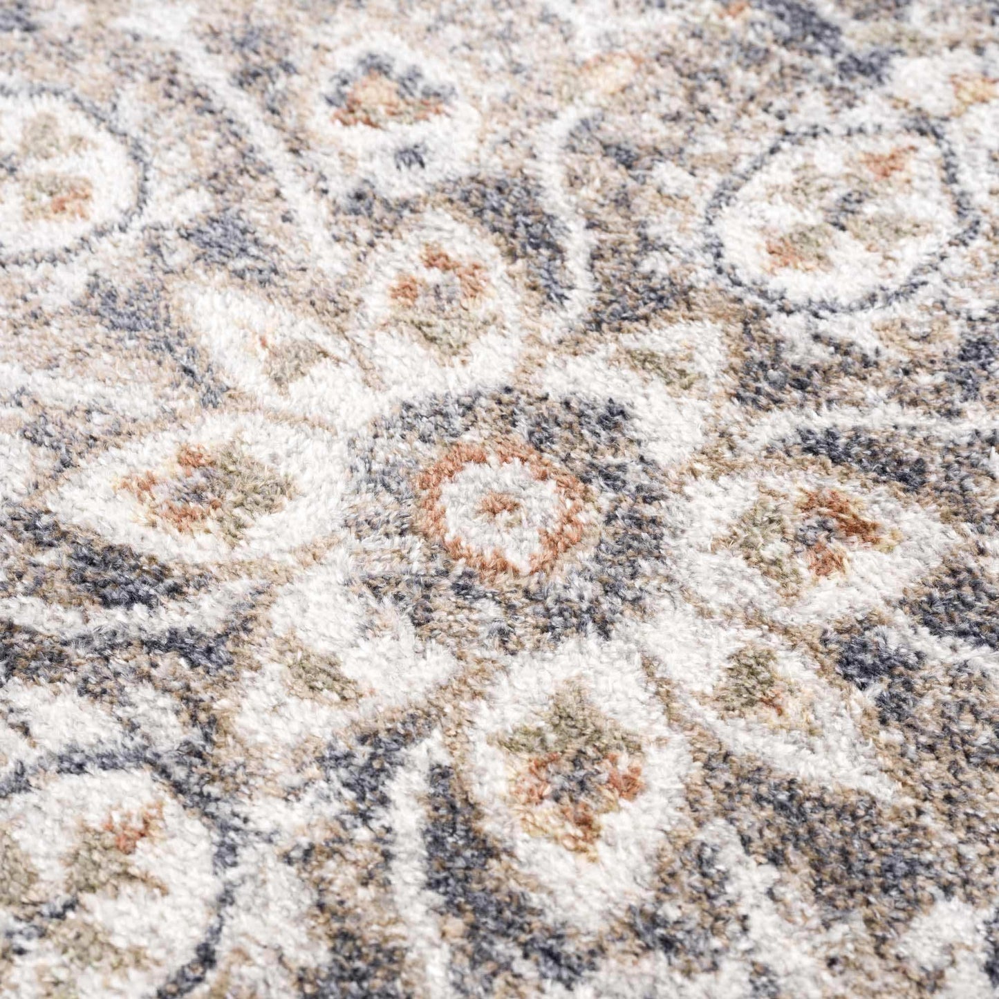Beige Hiti Washable area rug