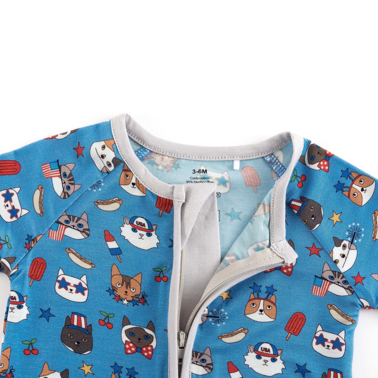 Freedom Cats (Convertible Zip Footies)
