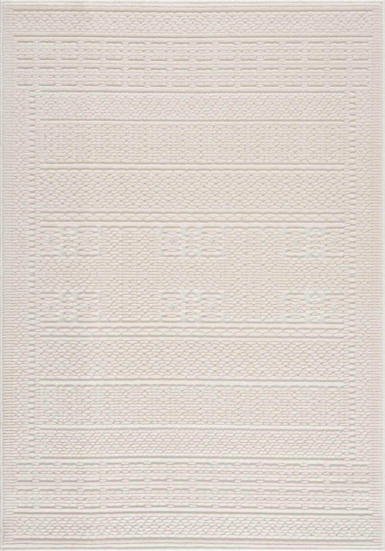 Bahar Cream Washable Area Rug