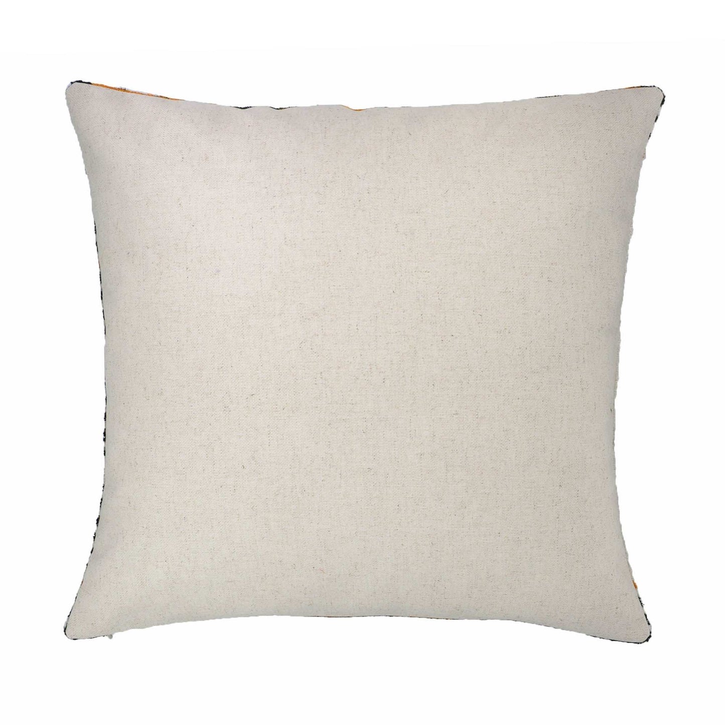 Labyrinth Silk Velvet Ikat Pillow Cover 20 X 20