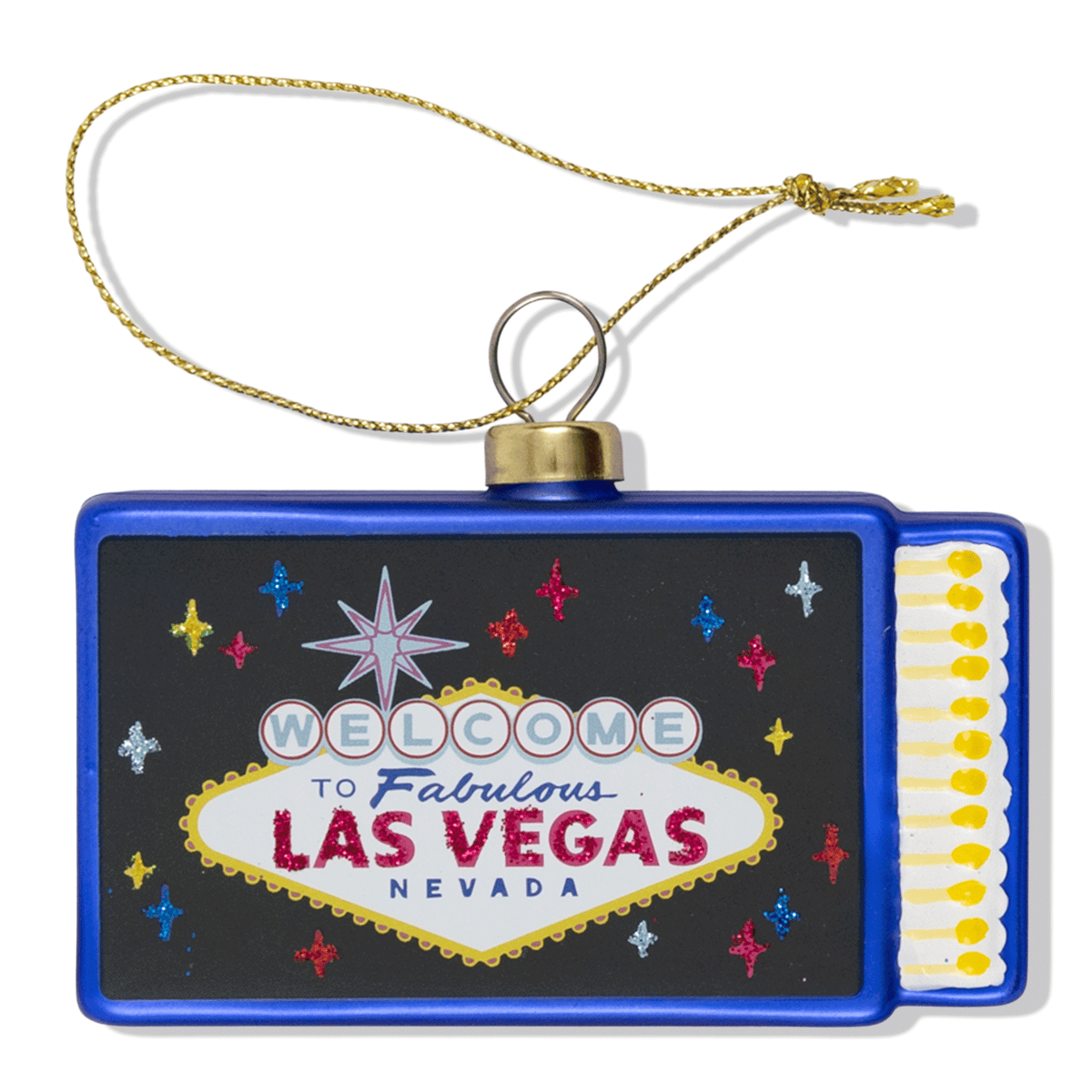 Matchbook Ornament - Las Vegas