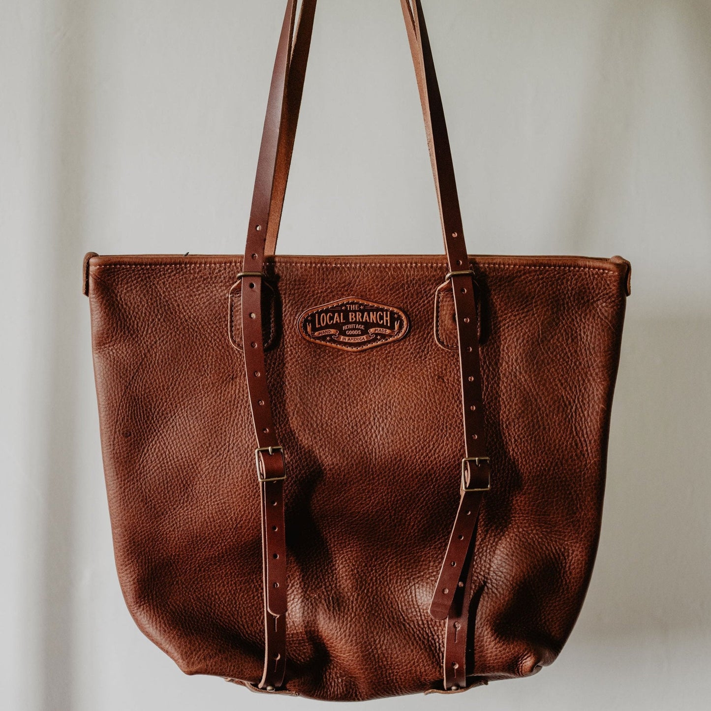 Leather Crossroads Backpack Tote – USA Made