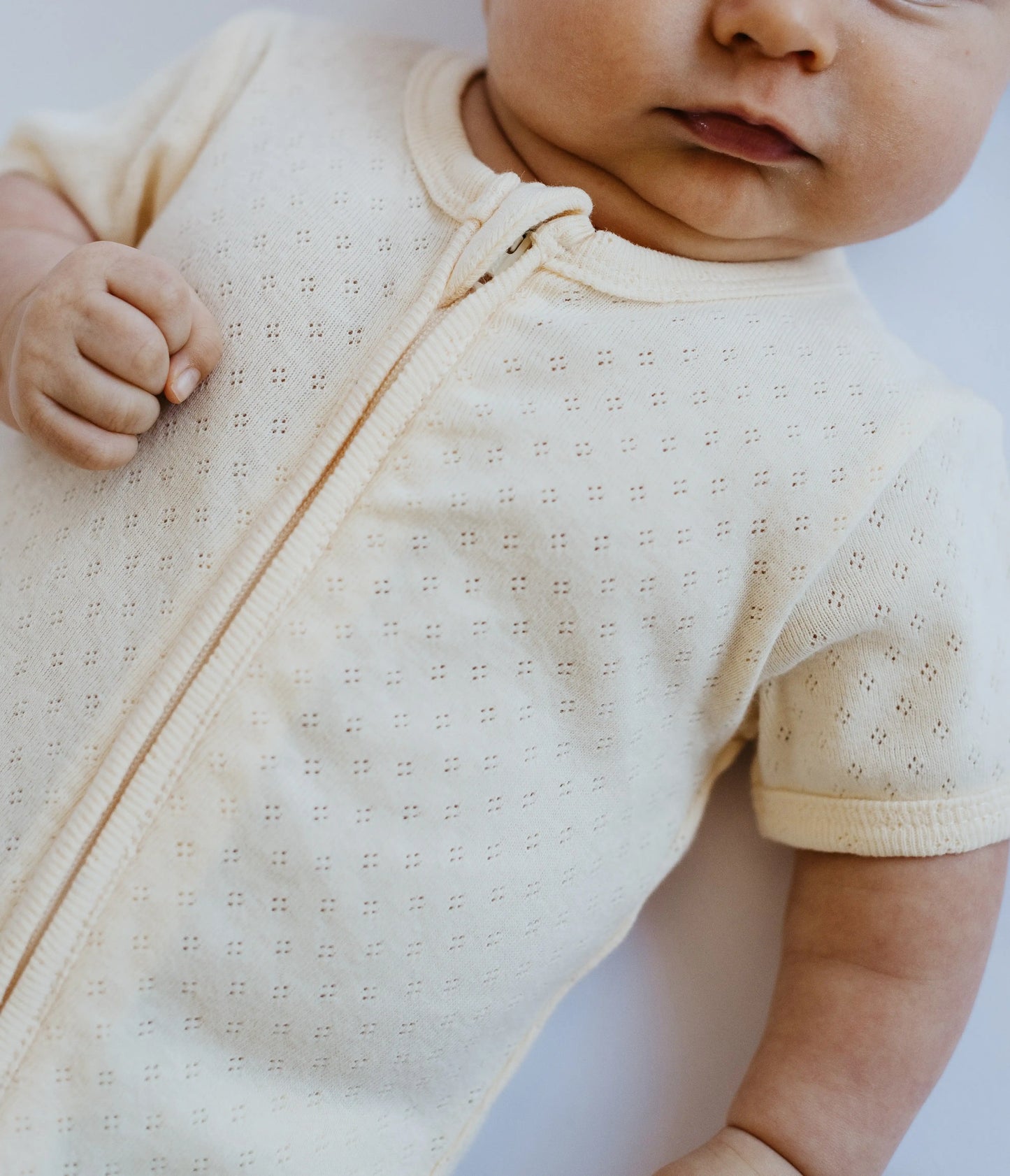 Roper Pointelle Romper
