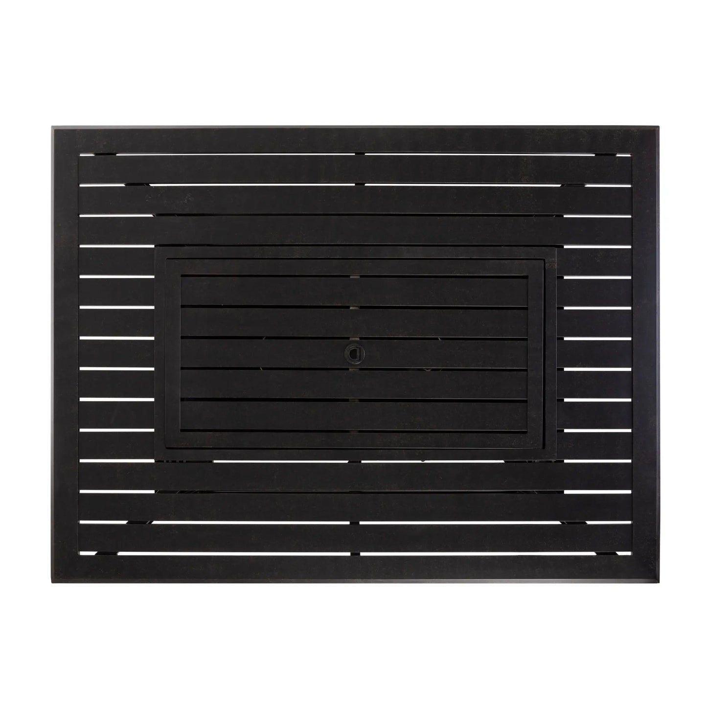 Longmont 48" Rectangular Aluminum Convertible Gas Fire Pit Table