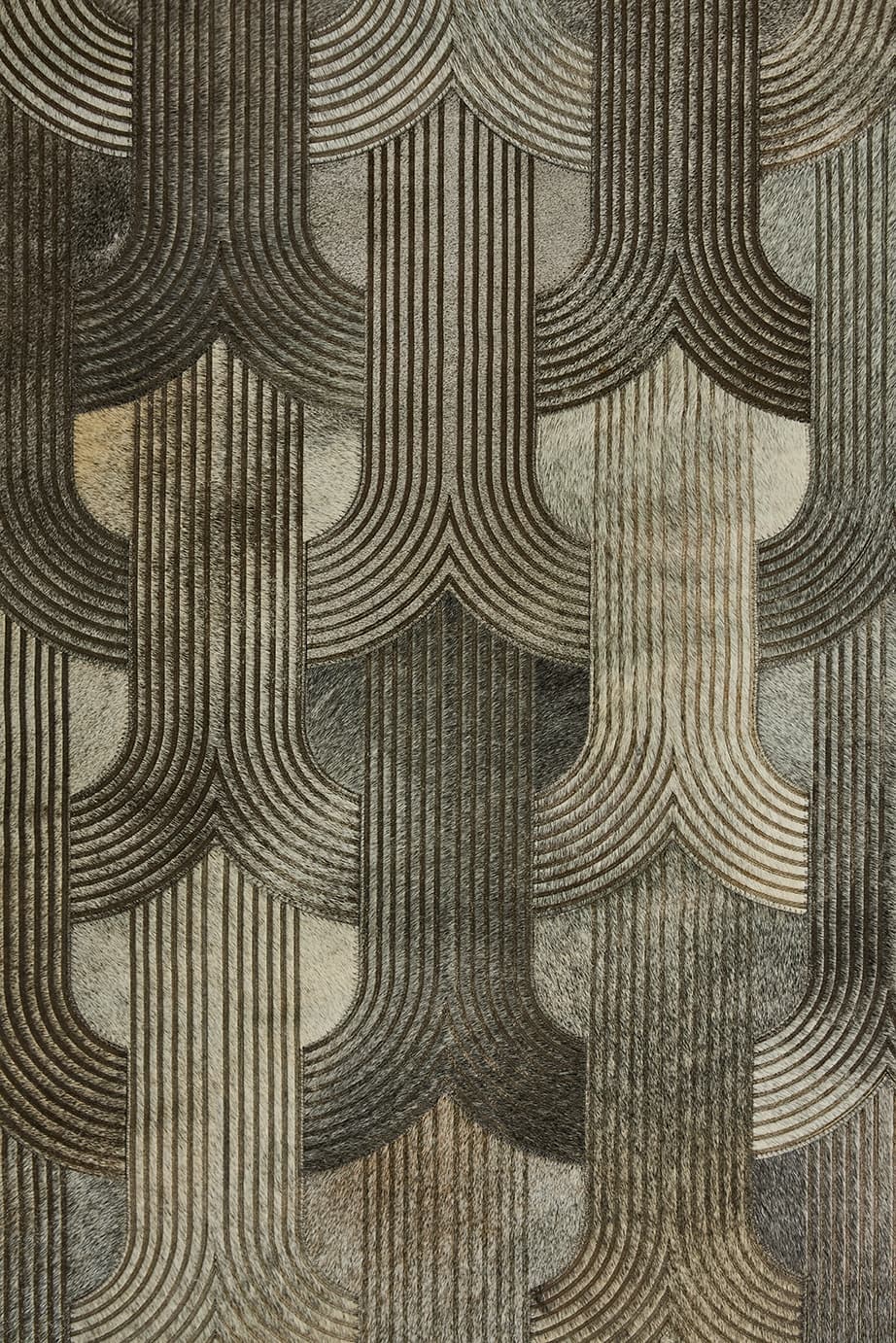 LOOP LASERED - Custom Cowhide Rug