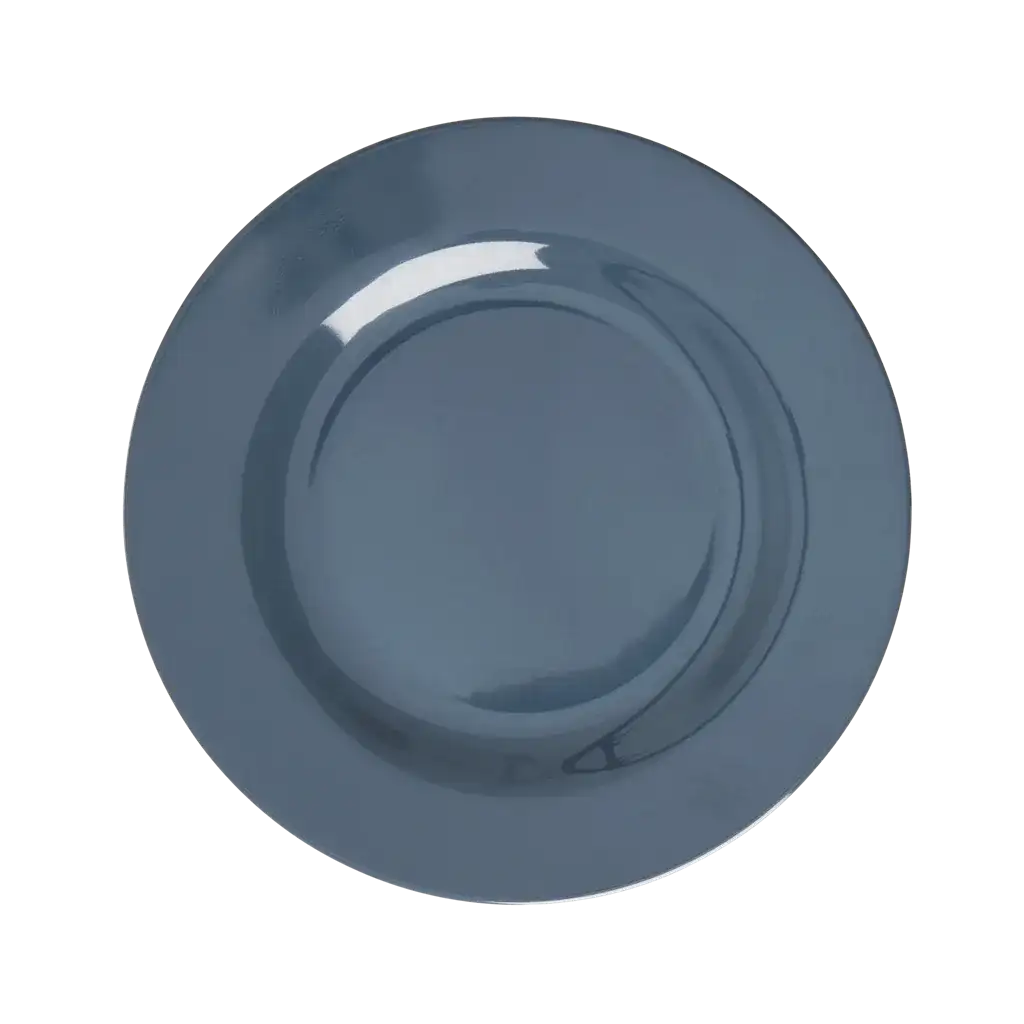 Melamine Lunch Plate | Dark Grey
