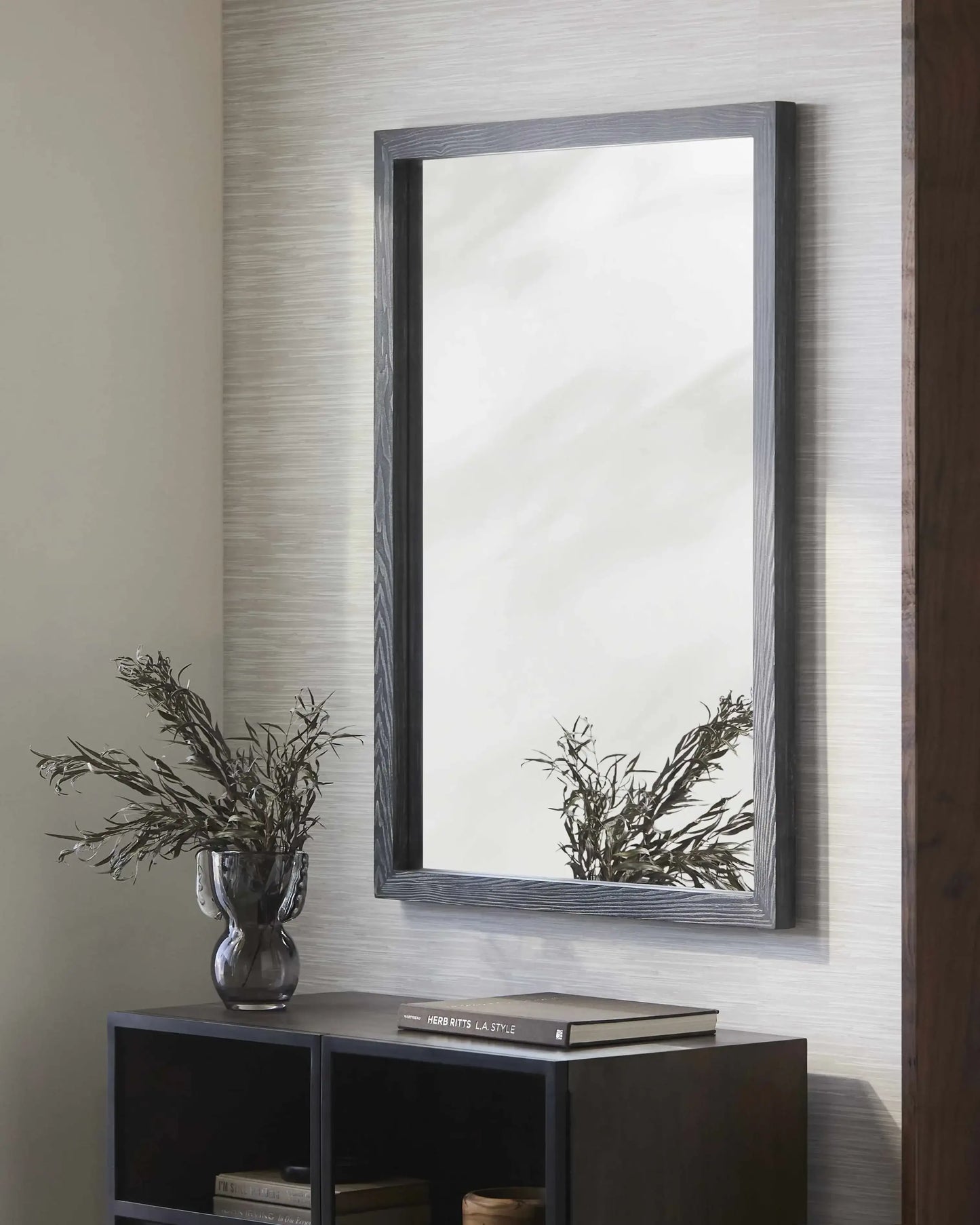 Matagalpa Black Accent Mirror