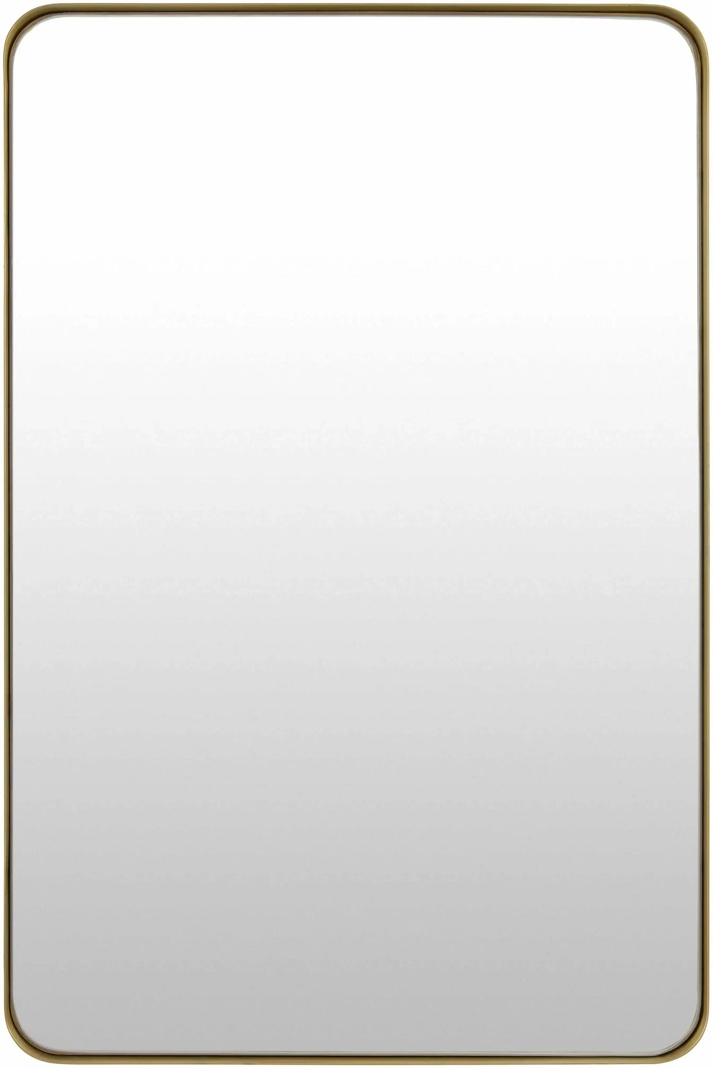 Tubii Gold Mirror with Iron Base