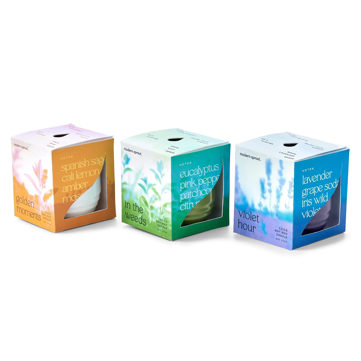 Garden Vibes Candle/Planter 2-in-1