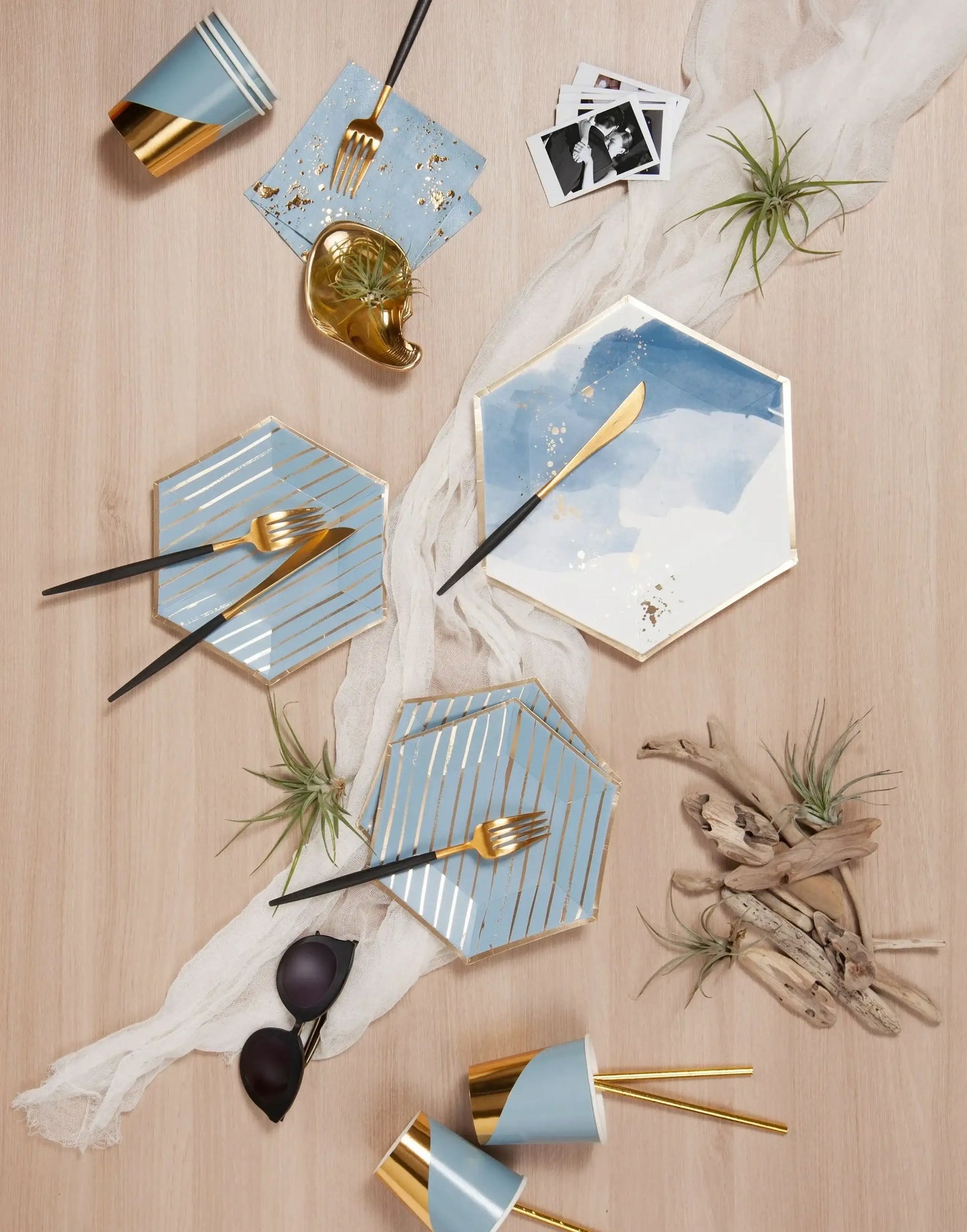 Malibu - Coastal Blue Cocktail Napkins