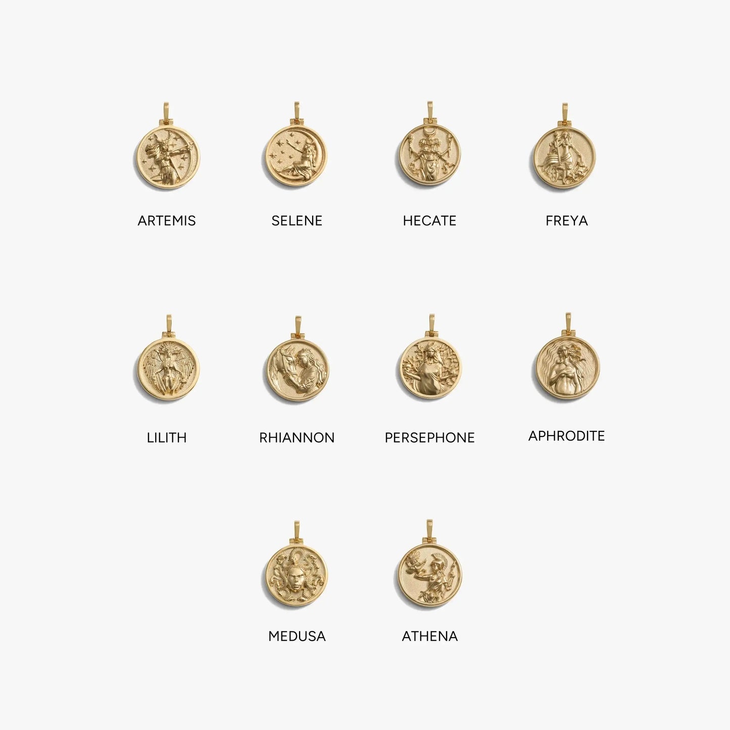 Mini Goddess Pendants