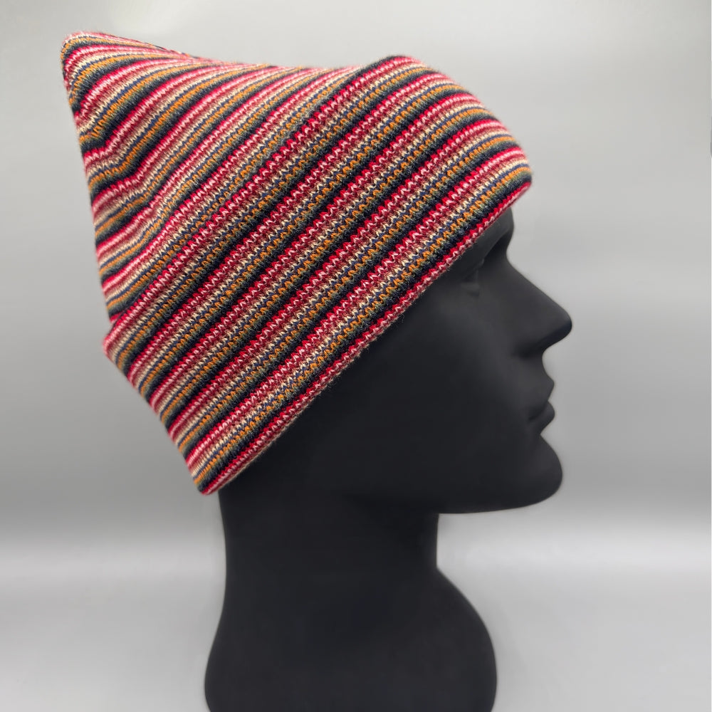 HAAKWEAR Traditional Beanie - Multi Color Knit Winter Hat- Made in USA